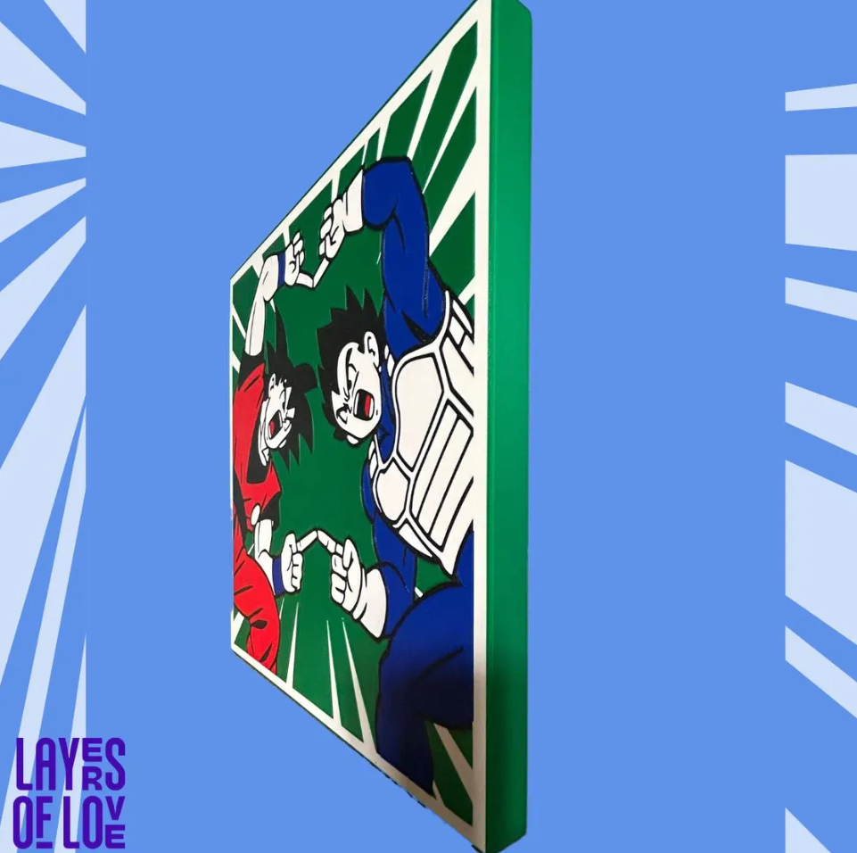 Caja de luz anime XL Dragon Ball